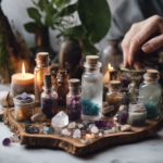 Fabricando Elixires de Protección con Cristales