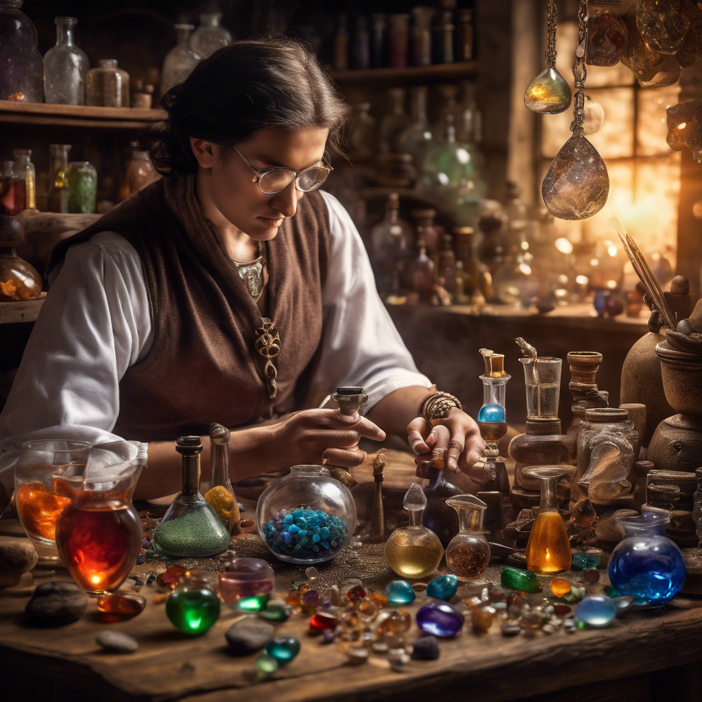 Cómo Hacer Elixires con Gemas