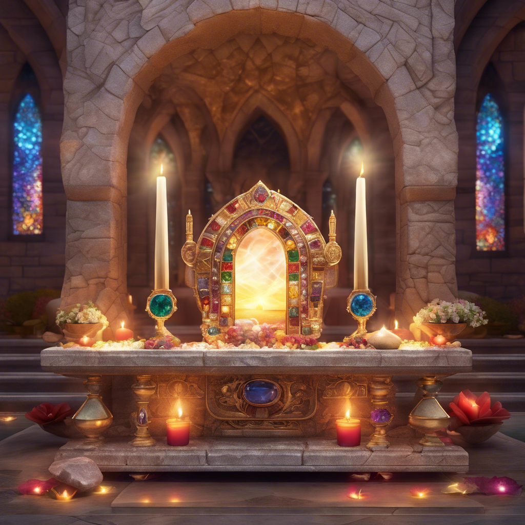 Cómo Crear un Altar con Piedras Preciosas